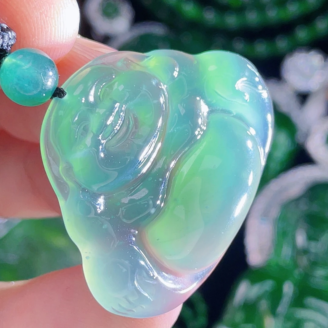 翡翠颈饰未镶嵌38，