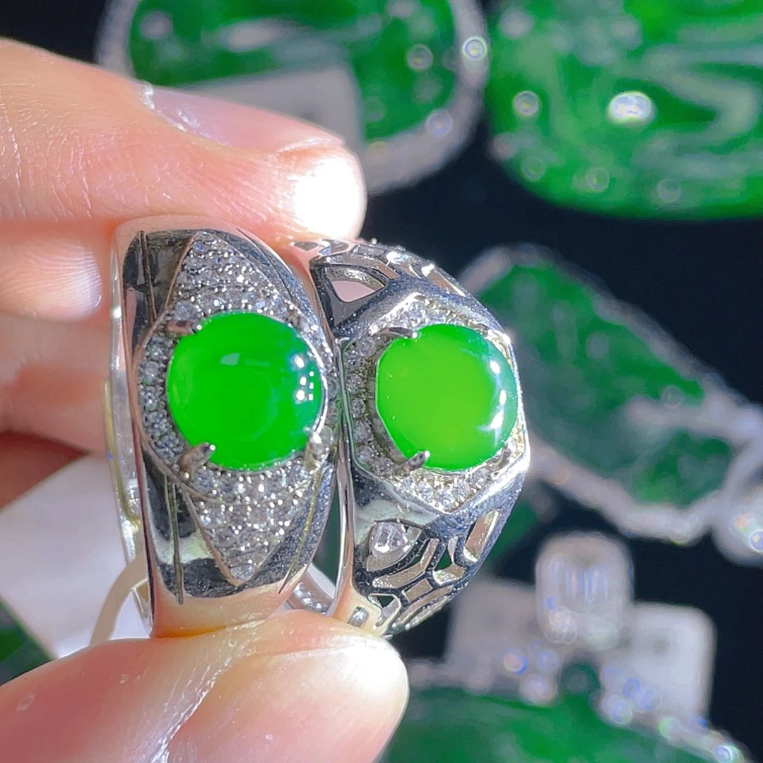 翡翠颈饰未镶嵌71，