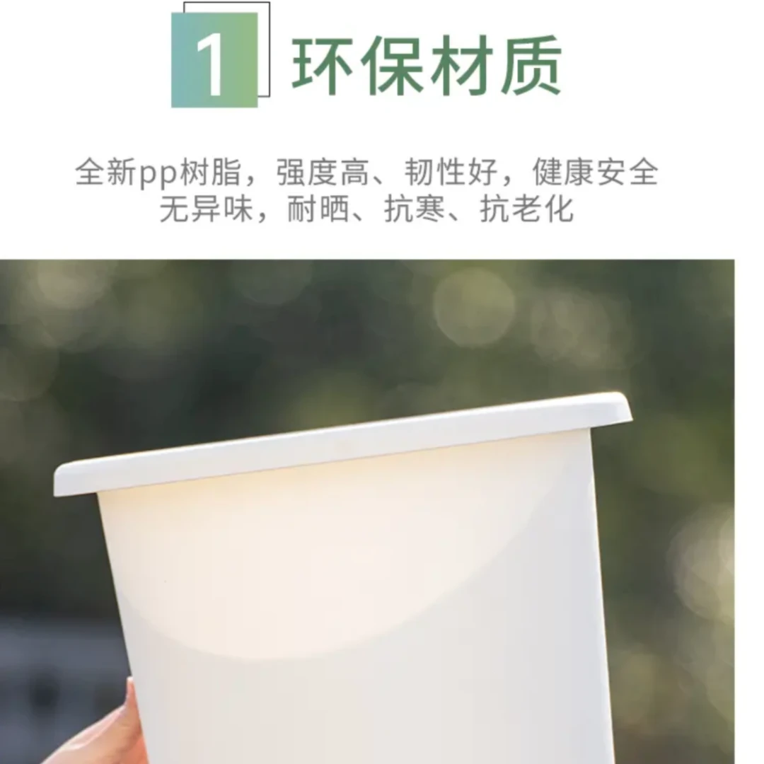 古钧花盆青黛系列330花盆控根盆，透气透水防烂根，阳台庭院栽种