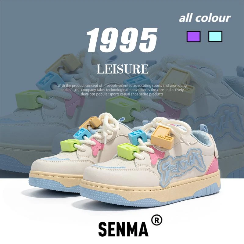 SENMA/森马品牌低帮ins新款男女潮鞋潮流风感波粒运动夏季休闲鞋