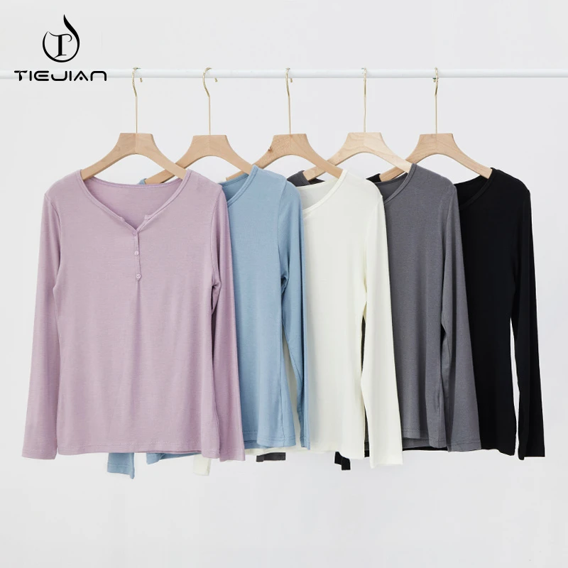 H3120小V领舞蹈练功服上衣女现代舞蹈生穿搭日常成人2023春季新款