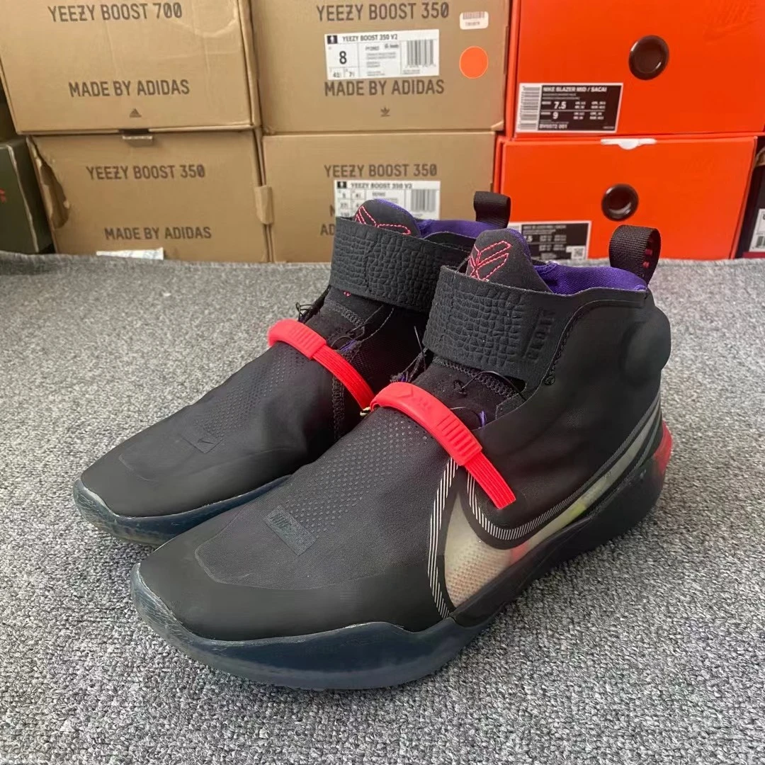 Nike/耐克42.5码kobe ad 黑曜石 球鞋 原盒 橙色一般公价1809