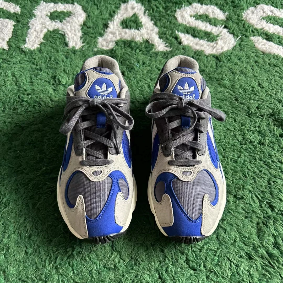 42码/Adidas灰蓝老爹鞋球鞋/95新好成色无原盒/公价1221