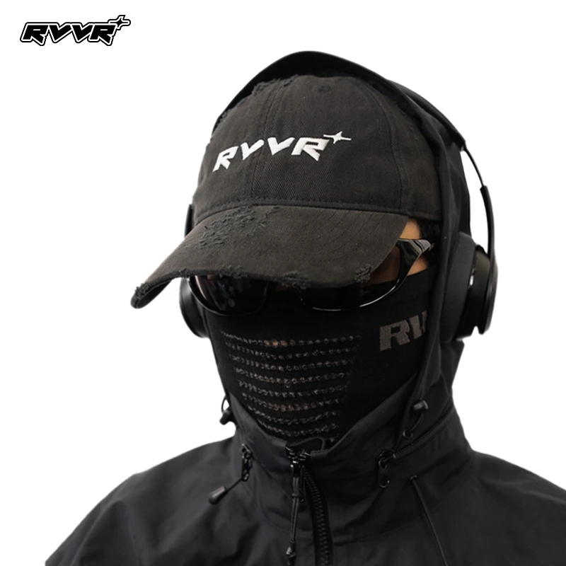 24新款RVVR速干棒球帽休闲路亚钓鱼帽防晒遮阳透气