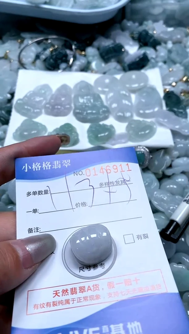 【闪购商品】翡翠颈饰未镶嵌直播闪购0146911
