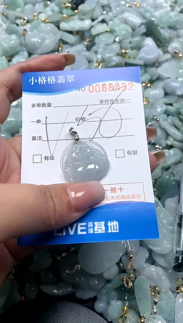【闪购商品】翡翠颈饰未镶嵌闪购商品0088432
