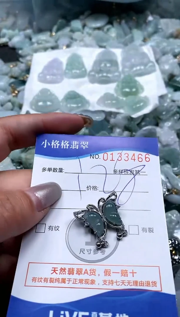 【闪购商品】翡翠颈饰未镶嵌闪购商品0133466