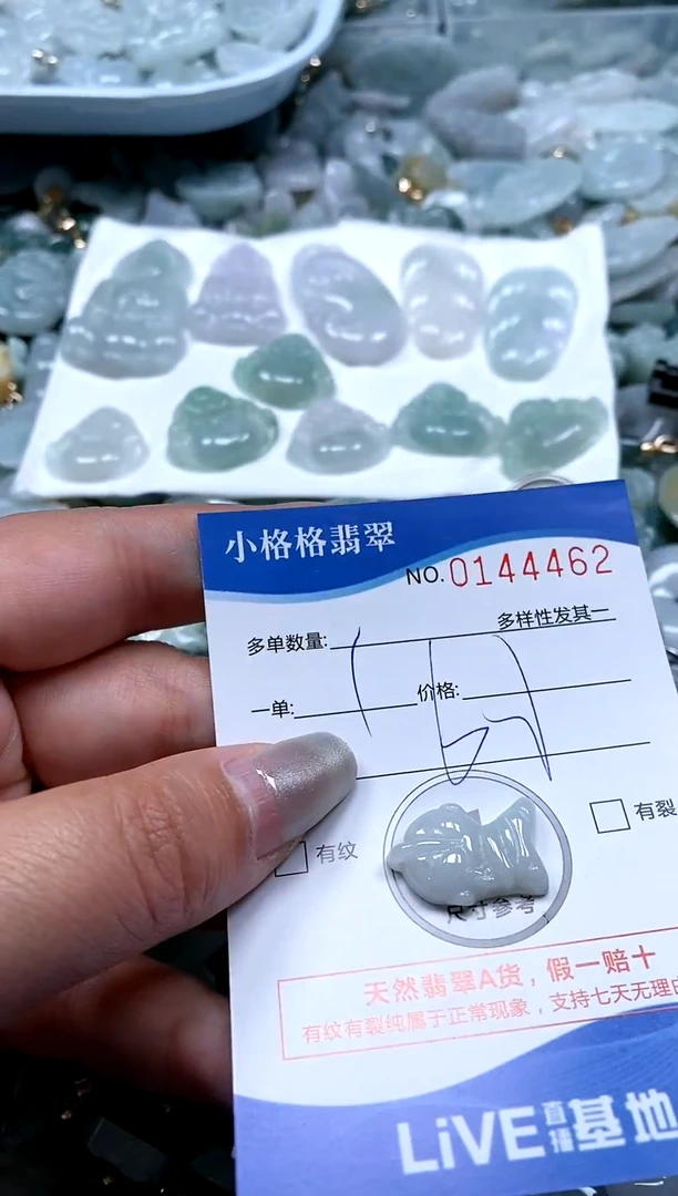 【闪购商品】翡翠颈饰未镶嵌直播闪购0144462
