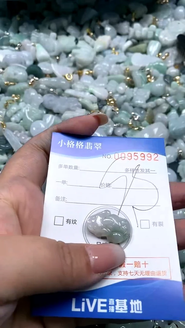 【闪购商品】翡翠颈饰未镶嵌闪购商品0095992