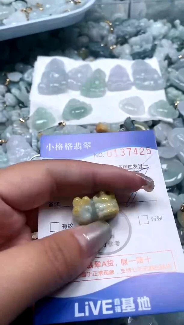 【闪购商品】翡翠颈饰未镶嵌闪购商品0137425
