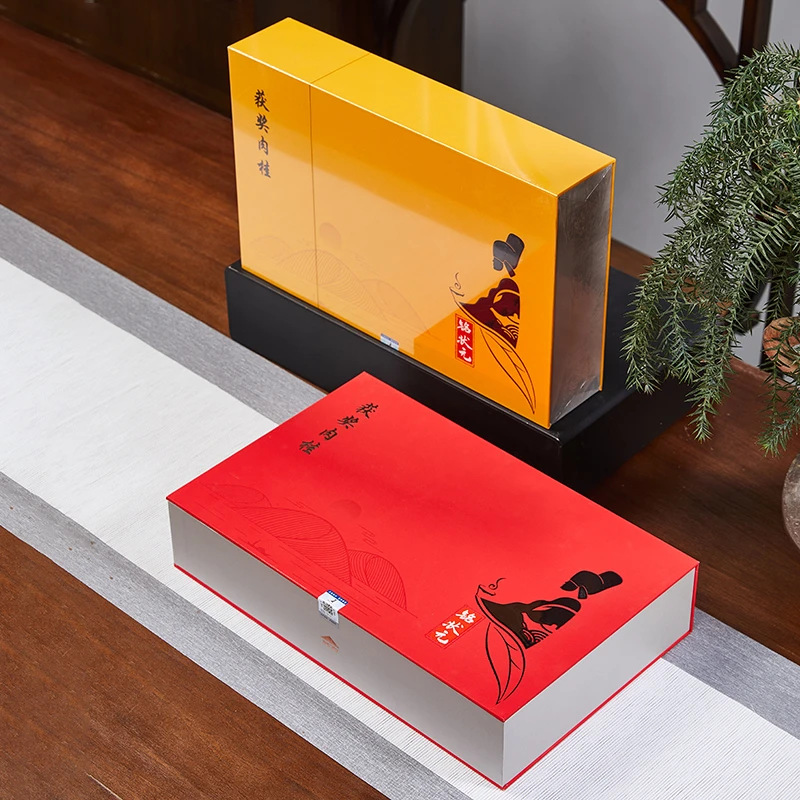 武夷山果香肉桂茶乌龙茶红茶礼盒装，节日送礼