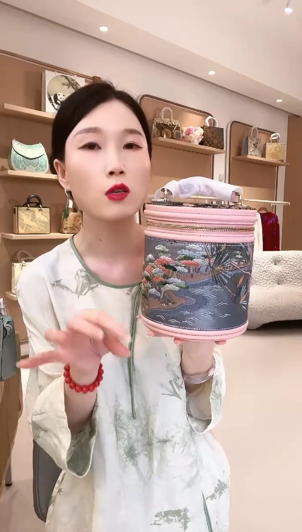 【闪购商品】织绣岁玺子兮头层牛皮