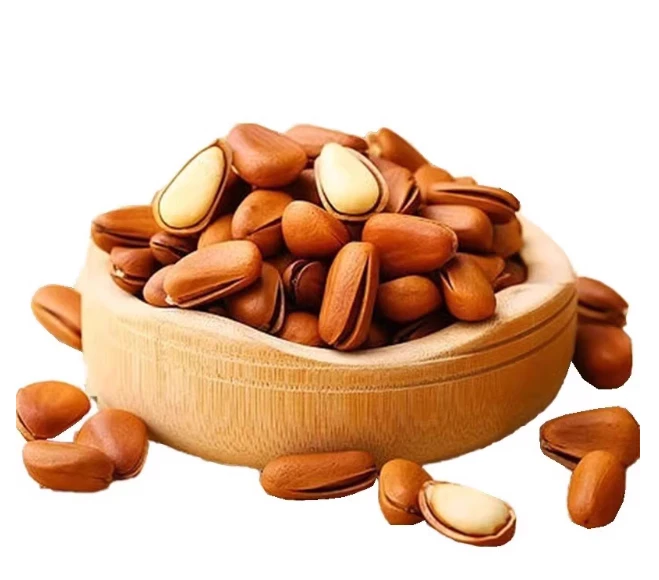 东北开口大颗粒熟松子（一斤装)解馋零食