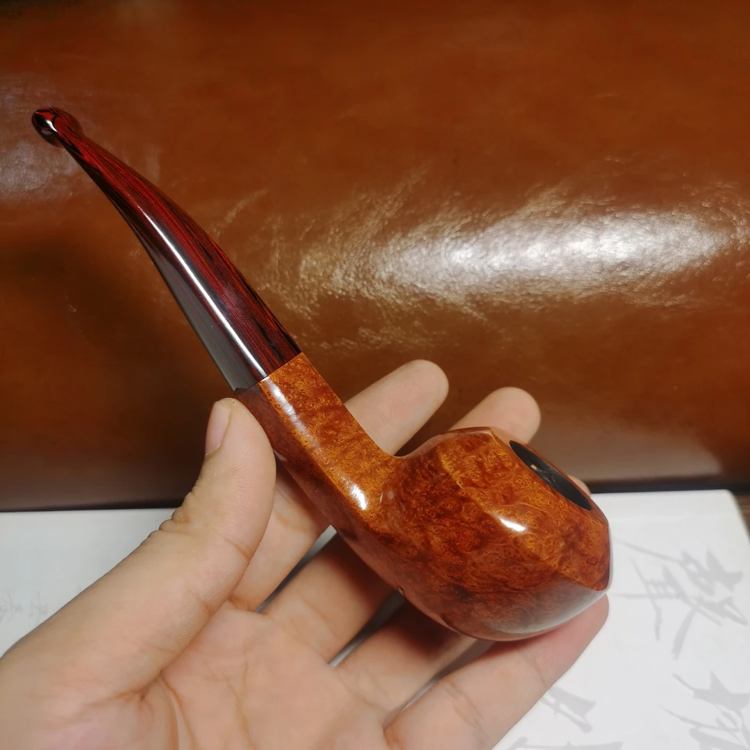 FULUSHOU 精品坎嘴手工斗—光面牛头弯斗