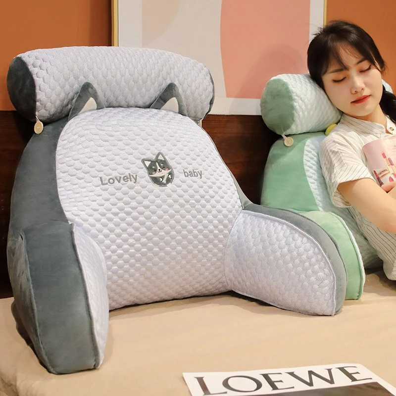 【小扬哥推荐】【小扬哥推荐】冰豆豆床头靠垫软包护腰靠枕大靠背