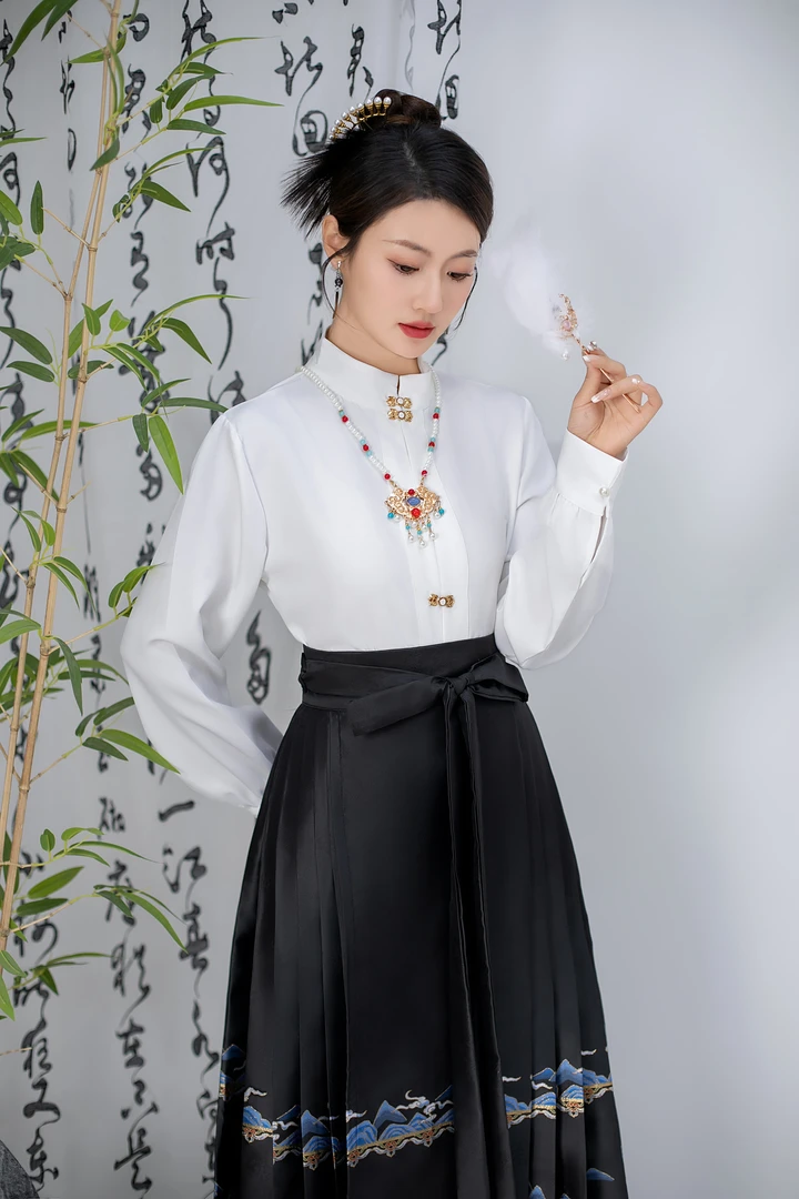 唐织韵【立领衬衫】2春夏四季新款上衣百搭休闲日常古风纯色简约