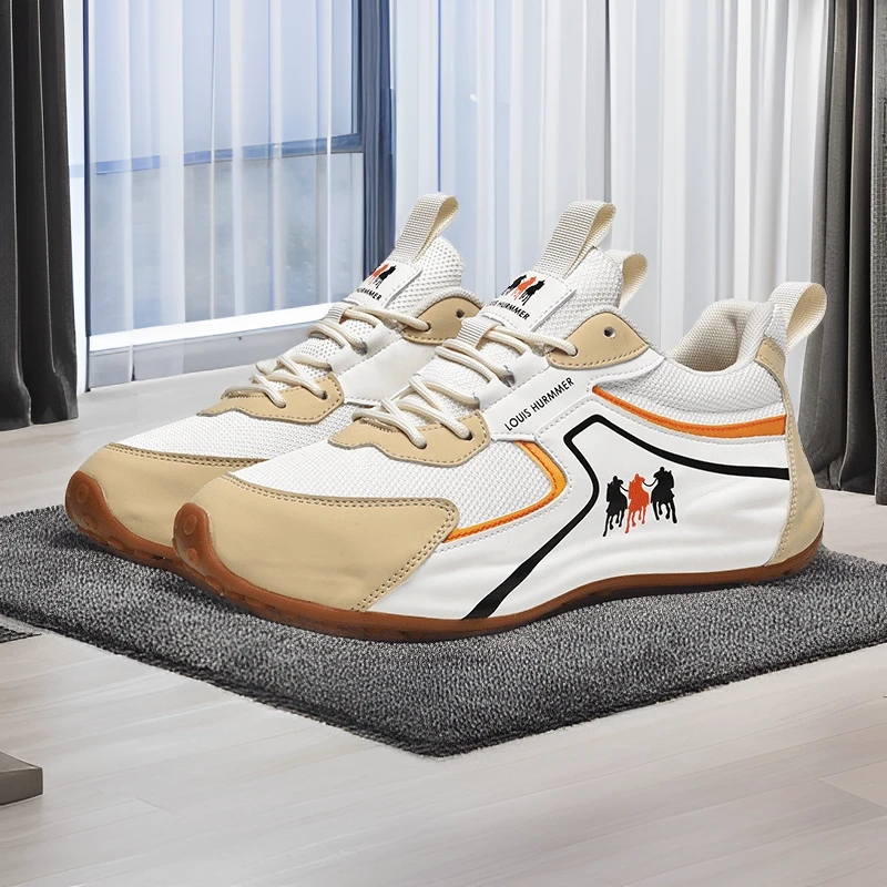路易斯悍马春2024新款百搭潮鞋防滑运动鞋跨境时尚休闲旅游鞋子