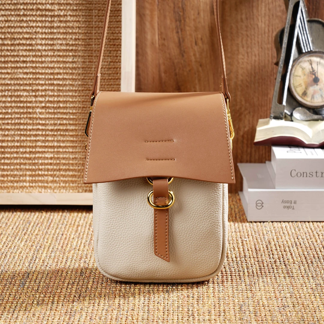 时尚休闲百搭女士小众简约轻奢潮流复古韩版单肩小包包YN3057