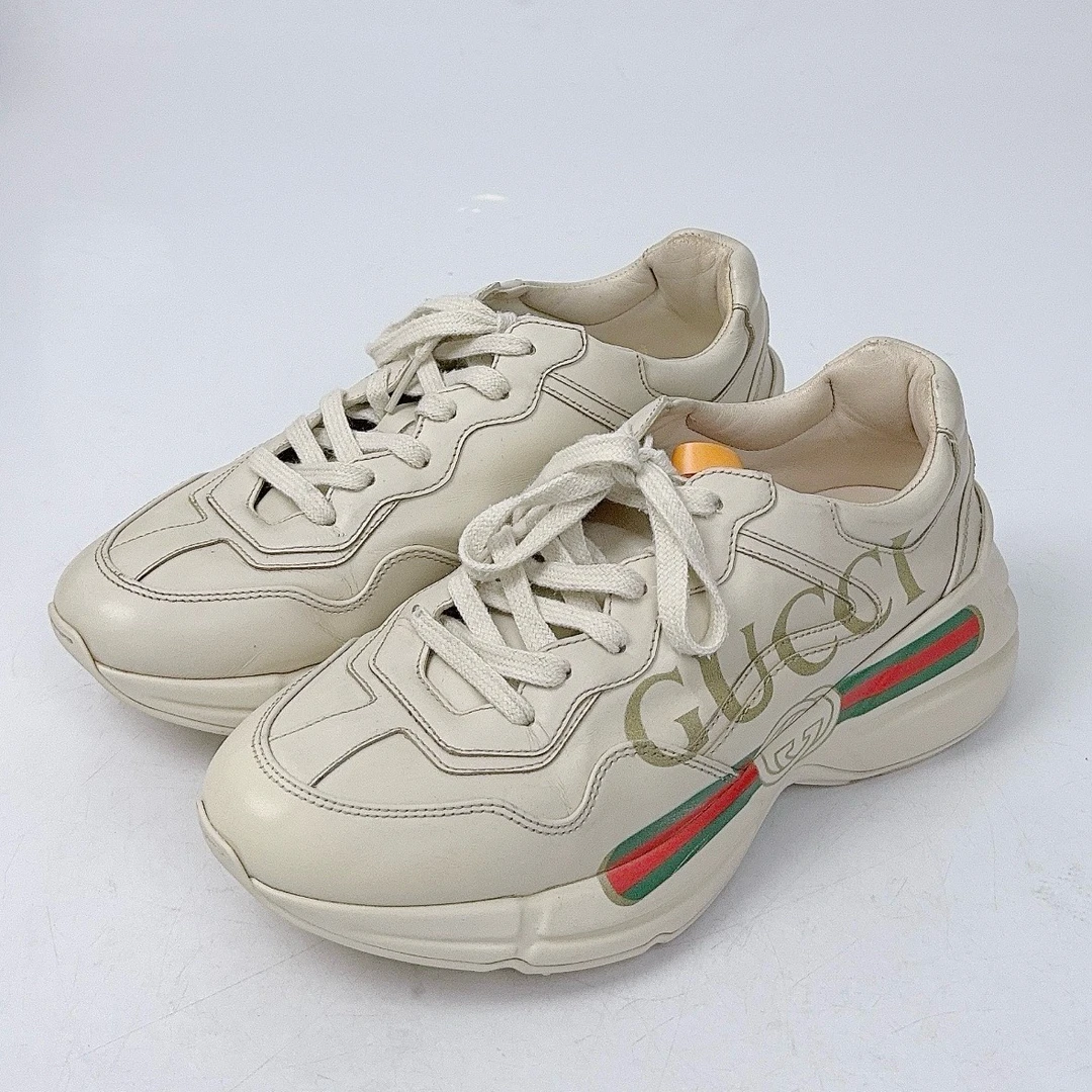 99新 GUCCI/古驰 39.5码/40.5码/腰带老爹鞋/95新/jm08475