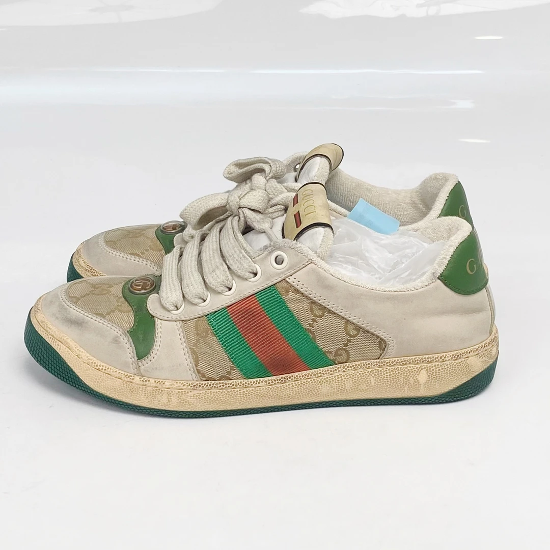 36.5码 古驰Gucci 脏脏鞋 99新 lm996