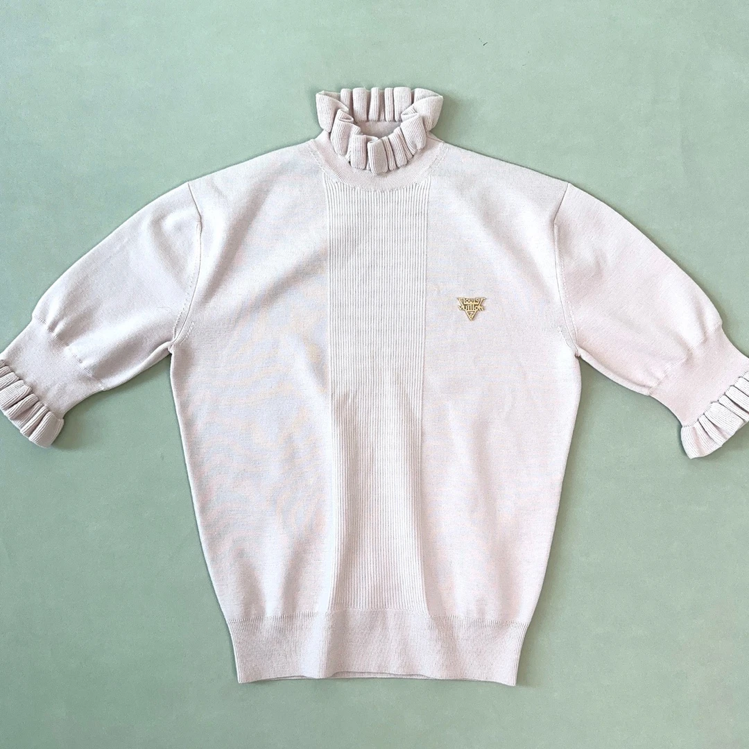 99新 LouisVuitton/路易威登 XS码/针织半袖上衣/98新/jm08093