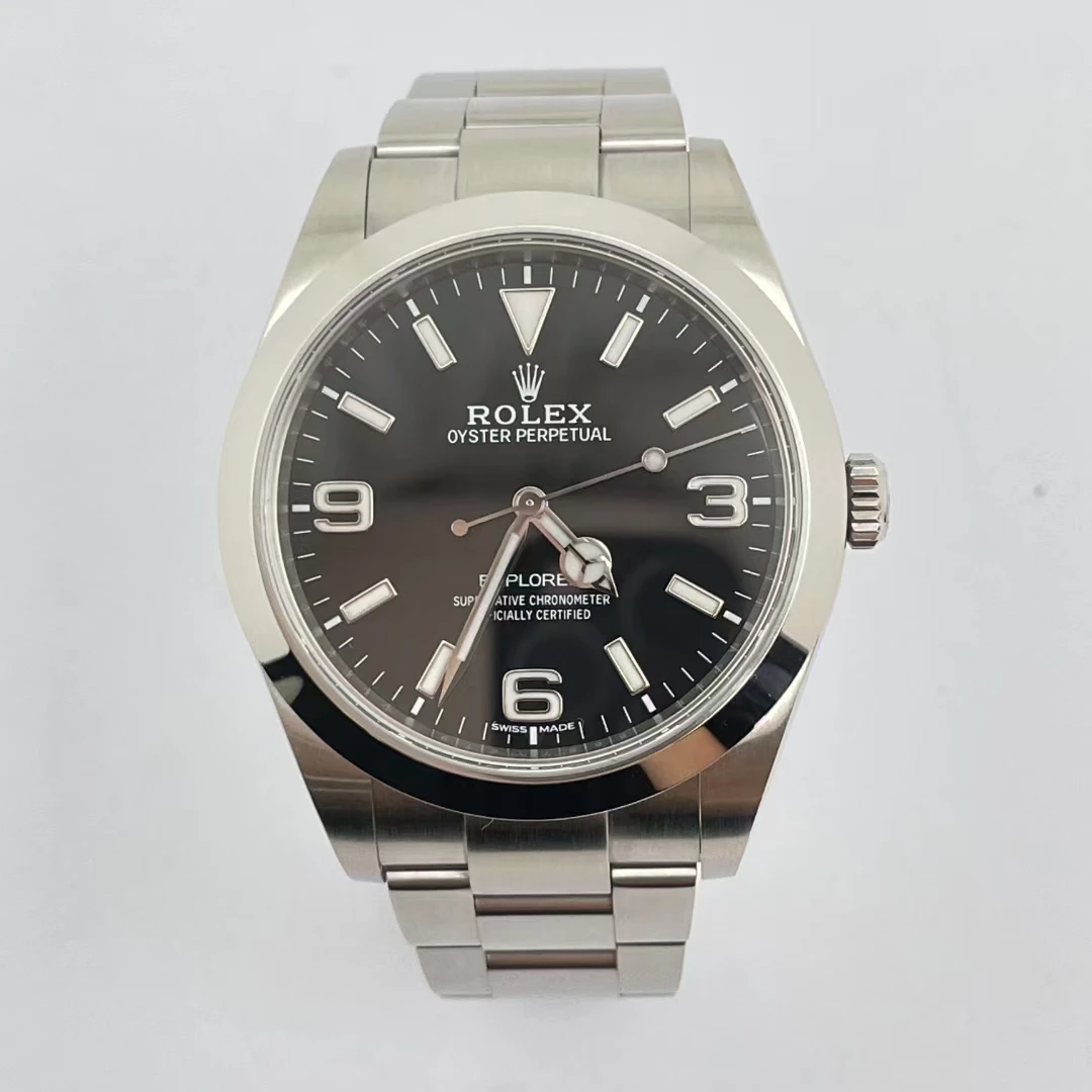 95新 Rolex/劳力士 价探险家系列/全套/39表径/m214270-0003