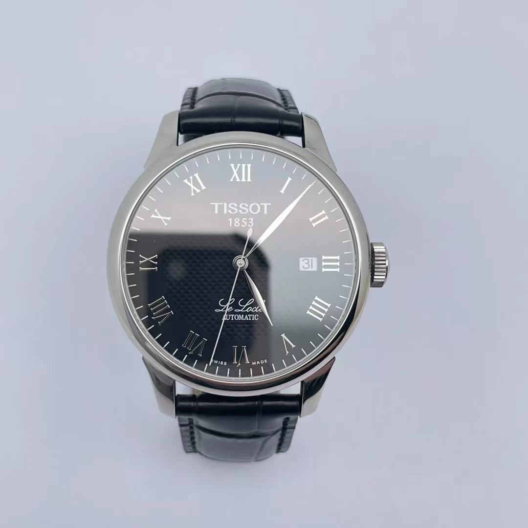 95新 Tissot/天梭 力洛克/40表径机械/30米防水/单表T41.1.423.53