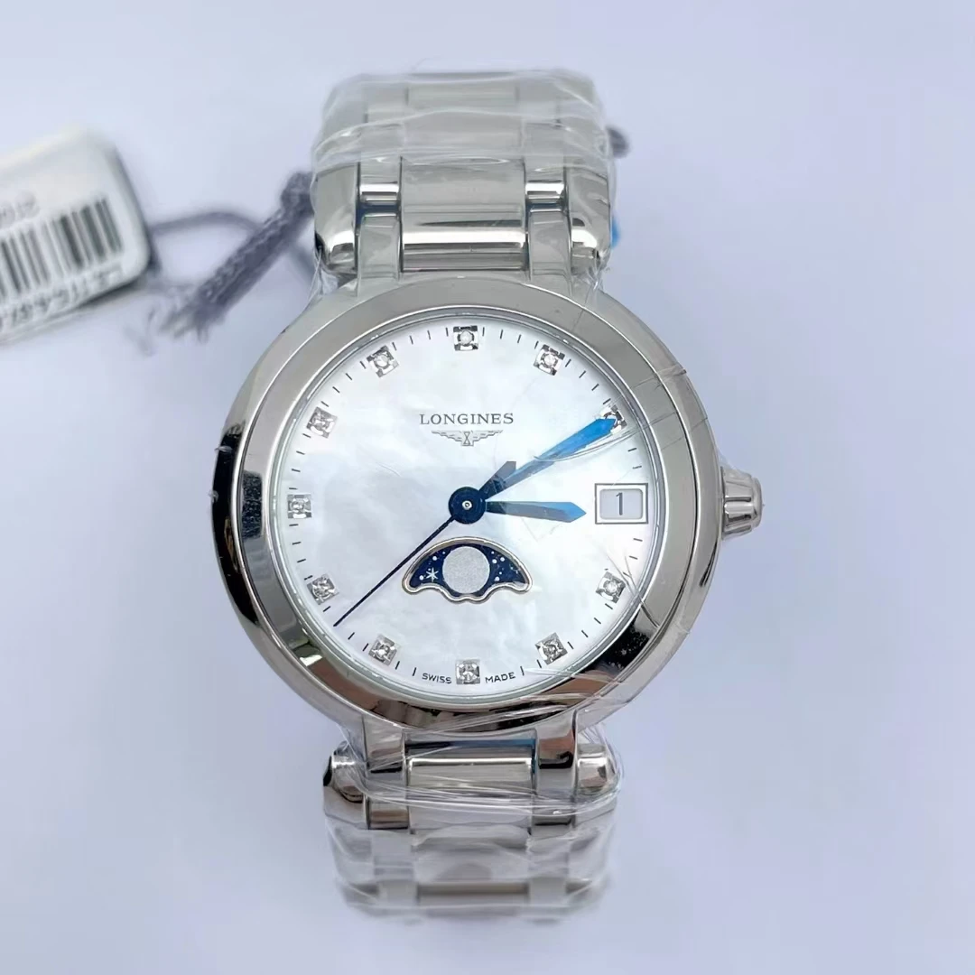 全新未使用 Longines/浪琴 浪琴心月l8.115.4.87.6女士石英30.5mm
