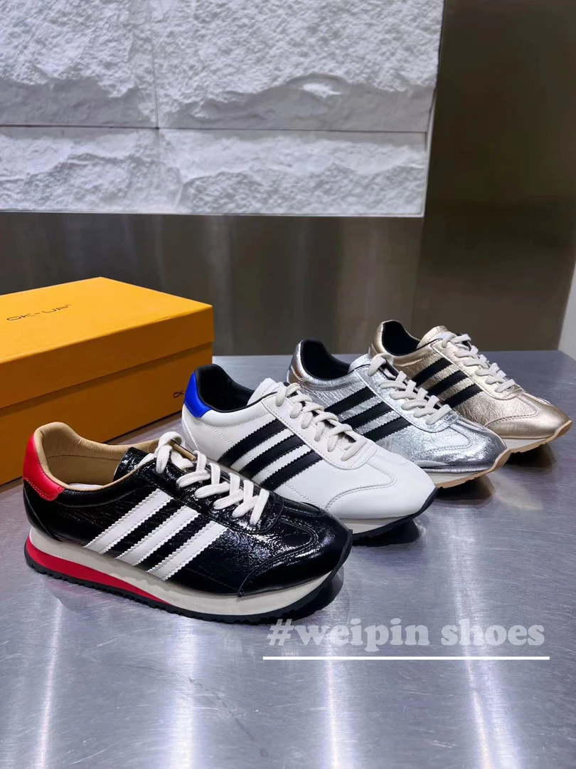 【唯品专属】5123-01 厚底百搭阿甘慢跑休闲鞋