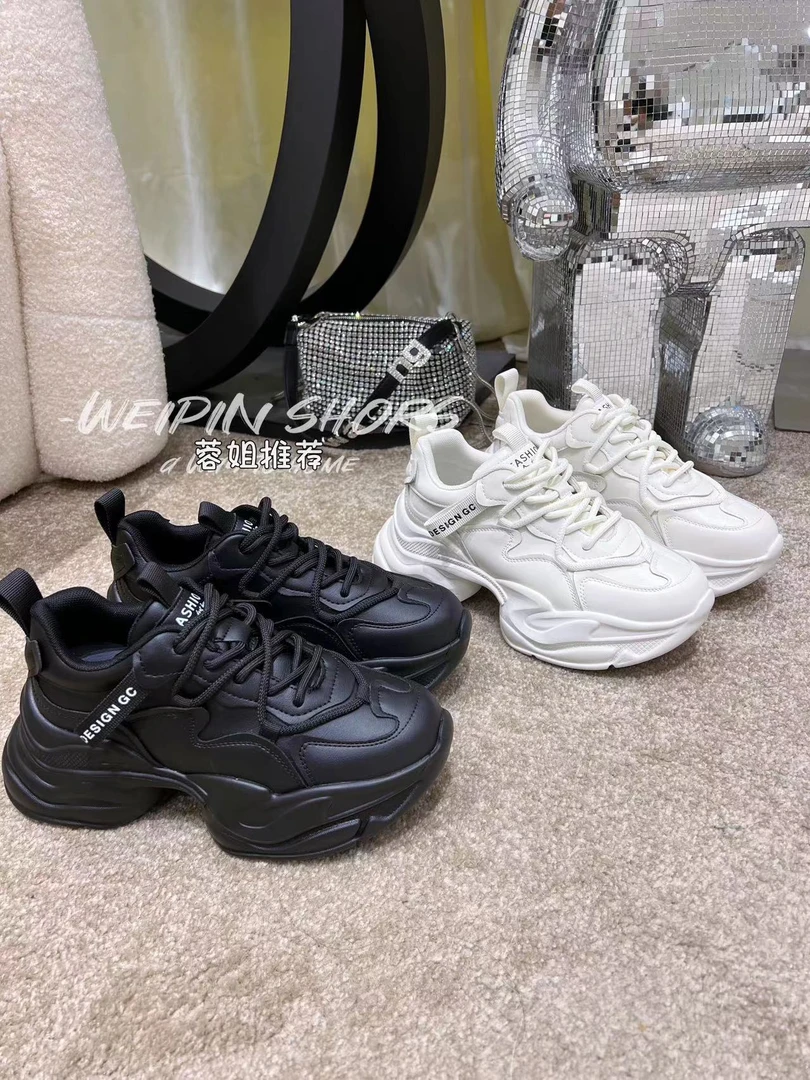x50百搭休闲时尚潮流厚底女款老爹鞋轻便运动女鞋
