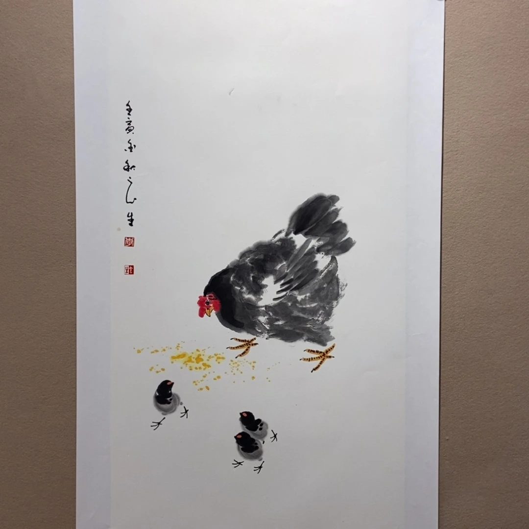 【闪购商品】绘画小**水墨鱼精品墨鱼精品