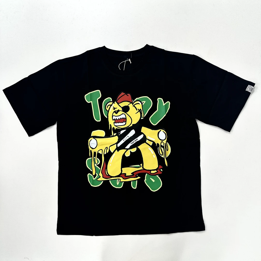 泰迪守卫队暴力熊圆领T恤-男女同款