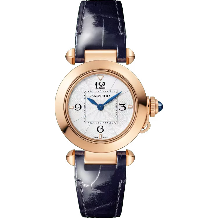 99新 Cartier/卡地亚 WGPA0018帕莎/石英30mm女表/