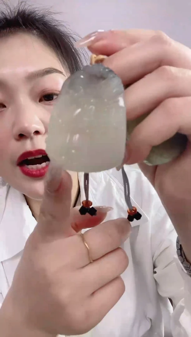 【闪购商品】蛇纹石玉颈饰未镶嵌财神吊坠多样性发货其中发一