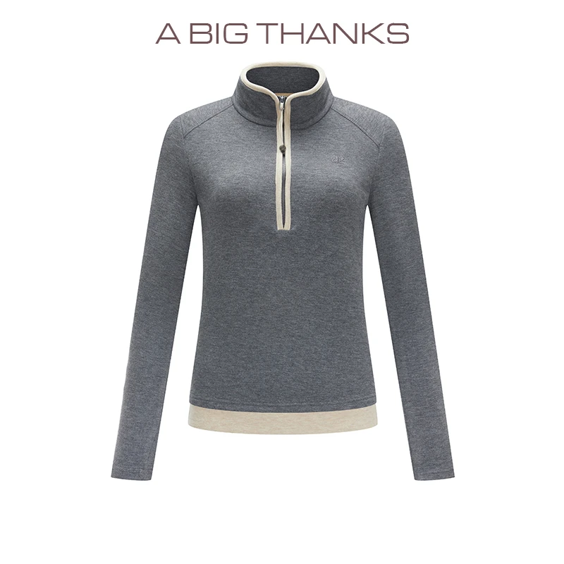 A BIG THANKS 半拉链长袖套装ABT2022347-348