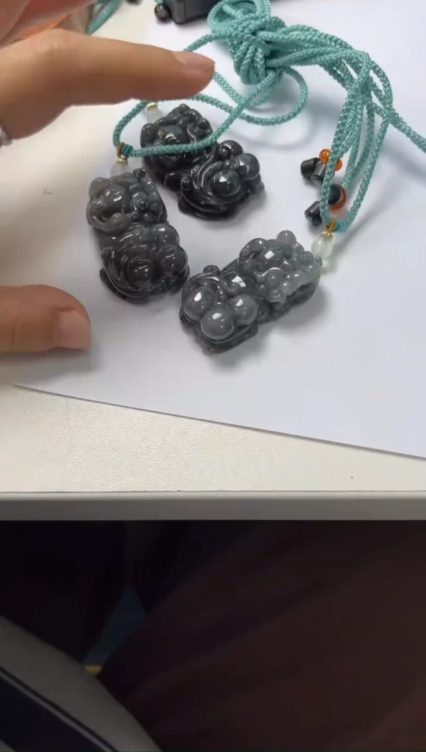 【闪购商品】翡翠貔貅未镶嵌/多样性发一件