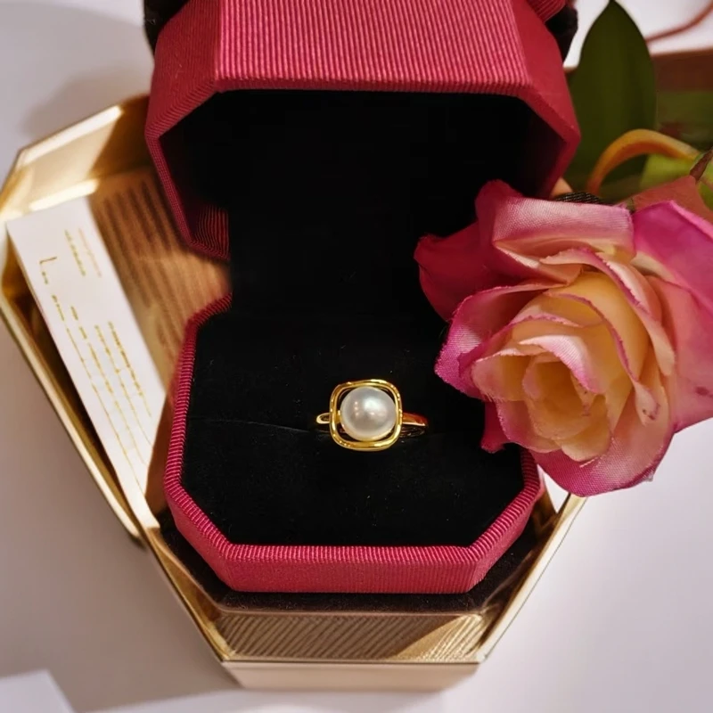 铜合金合成锆石戒指 诗美恋 مەرۋايىت ئۇزۇك