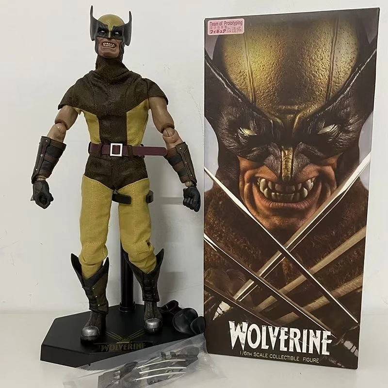 复仇者联盟漫画版X战金刚狼手办模型1:6真人头雕高34cm