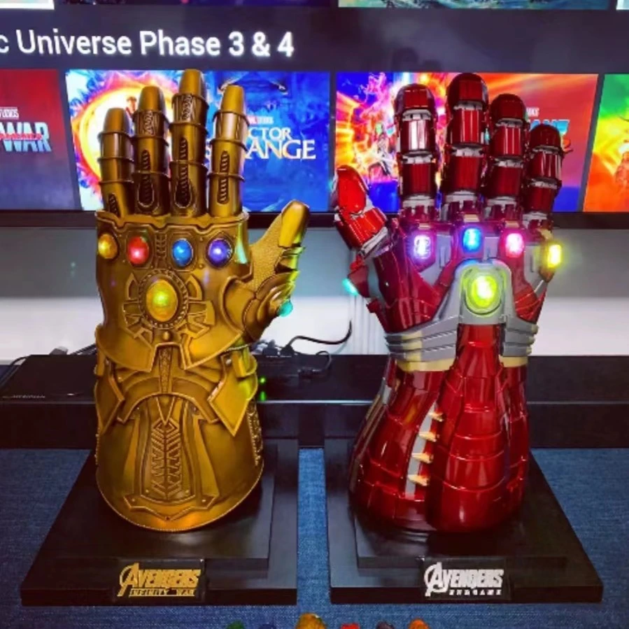 【合金版】复仇者联盟4手套1:1可穿戴无限宝石可发光收藏摆件