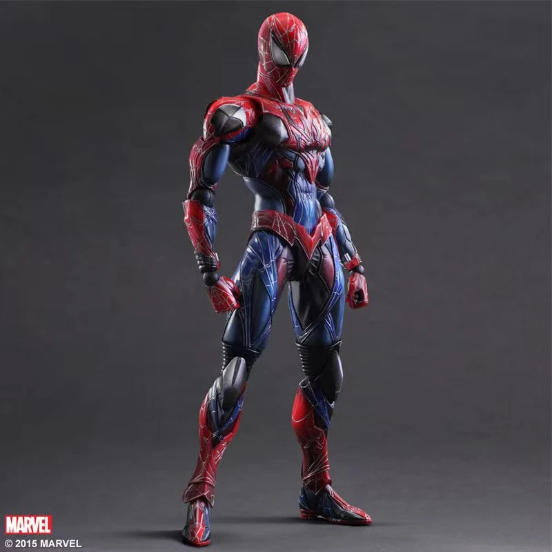 复仇者联盟漫威红色蜘蛛侠Spider-Man关节可动手办模型人偶玩具