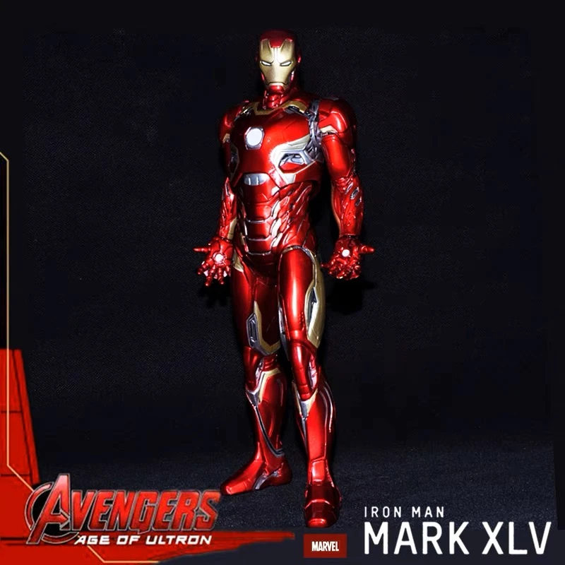 漫威复仇者联盟1:6钢铁侠MK45手办模型摆件高度31cm