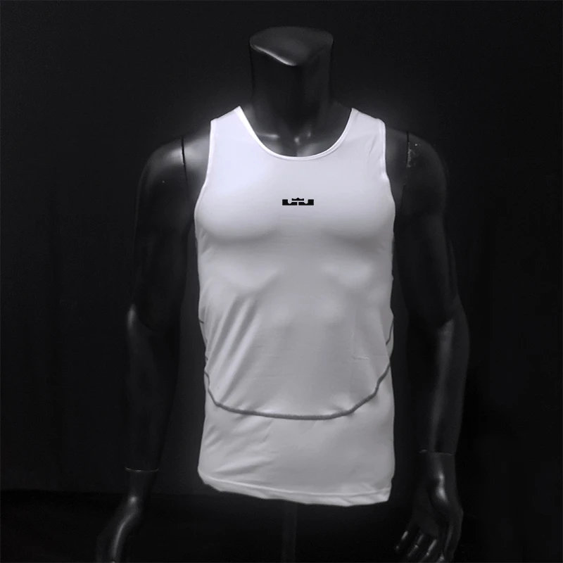 紧身衣背心男运动篮球坎肩健身无袖男士坎肩速干高弹力打底训练服