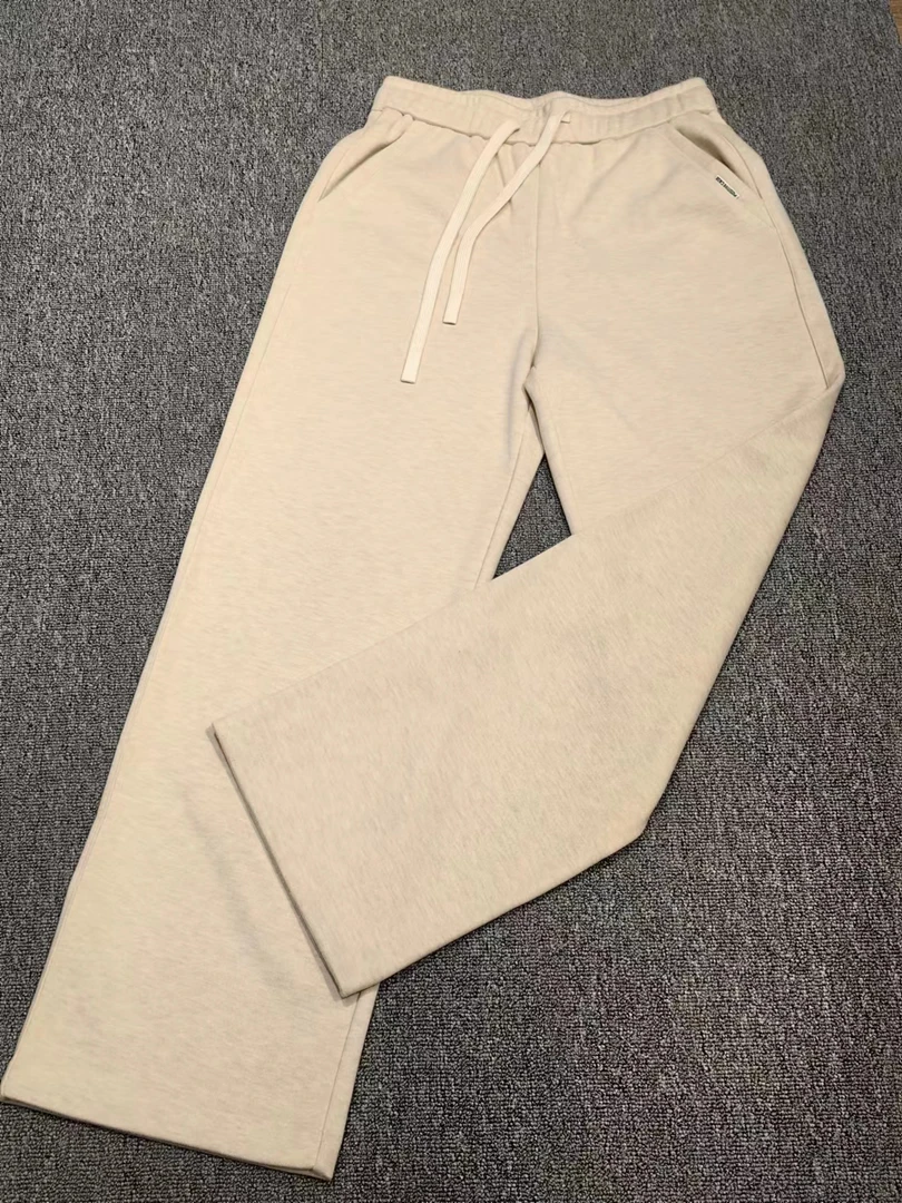 这款秋冬加厚保暖羊羊阔腿休闲裤神裤时尚女士抽绳百搭简约