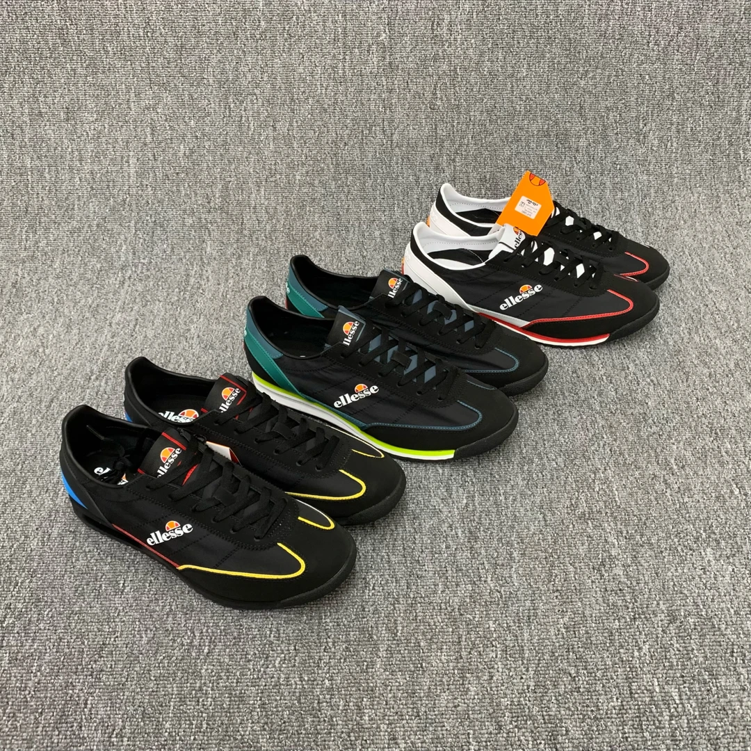 FJ-0018  三色撞色复古休闲阿甘鞋