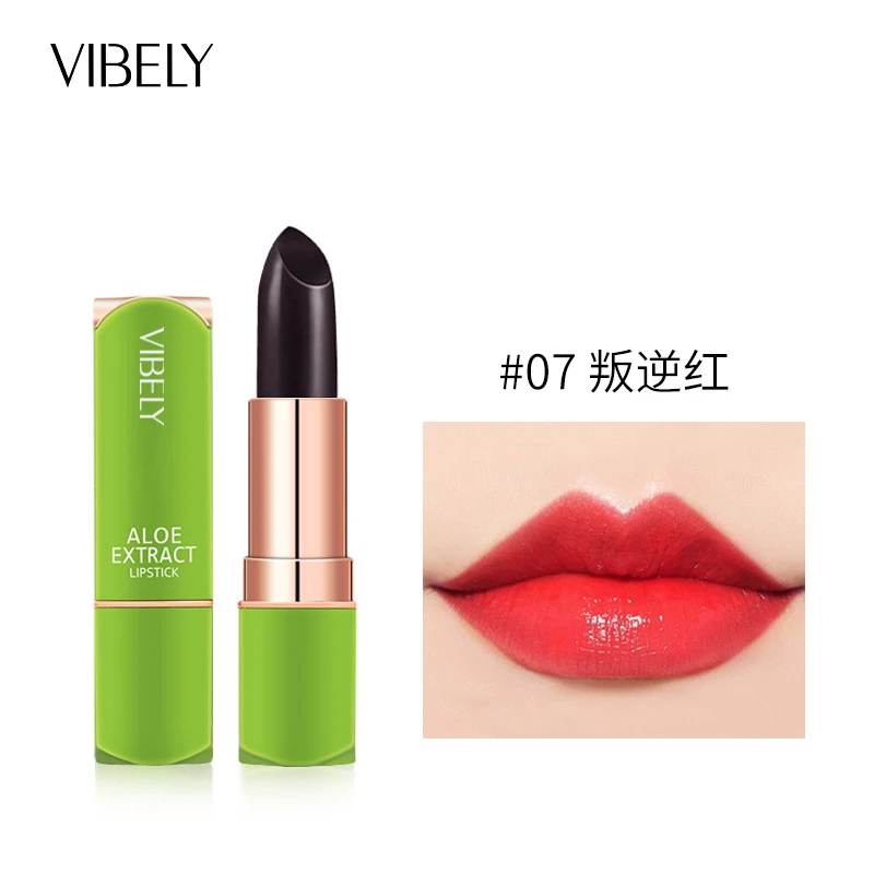 【可儿专属】芦荟滋润保湿温感变色果冻口红唇彩护唇唇膏持久女神