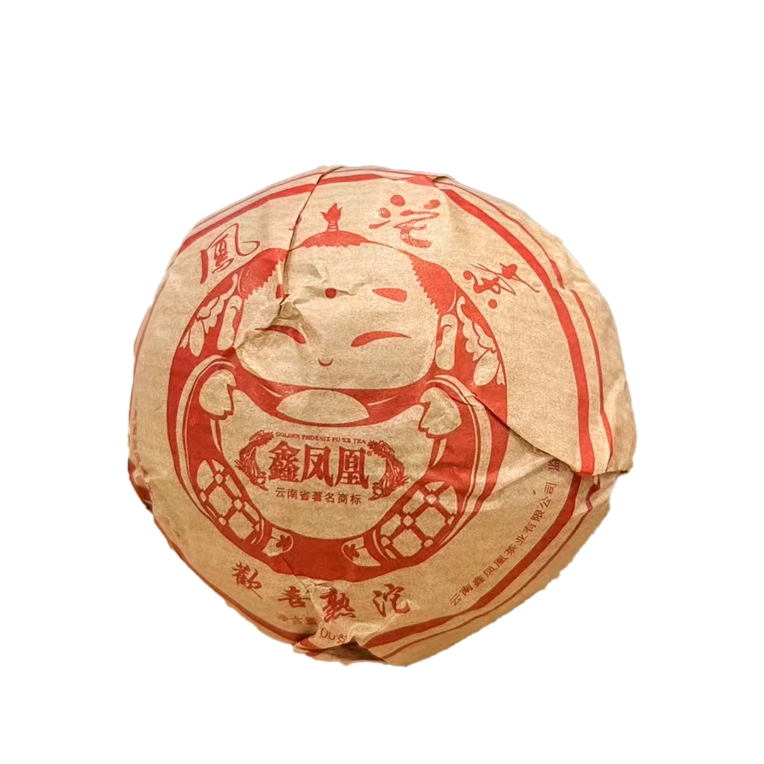 鑫凤凰2014年欢喜熟茶沱100g