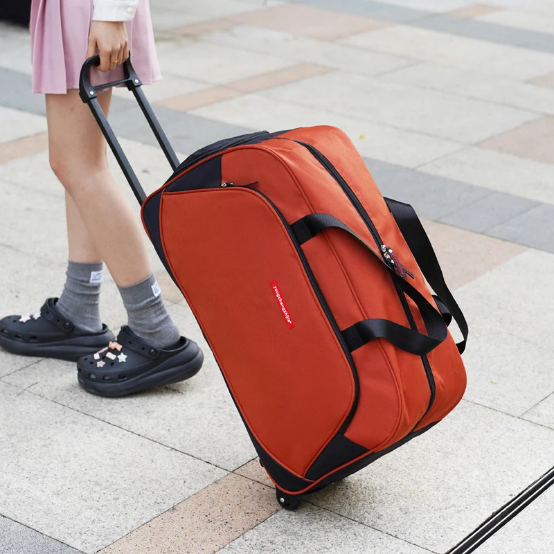 短途大容量男商务出差登机箱女防水手提旅行包学生旅游行李拉杆包