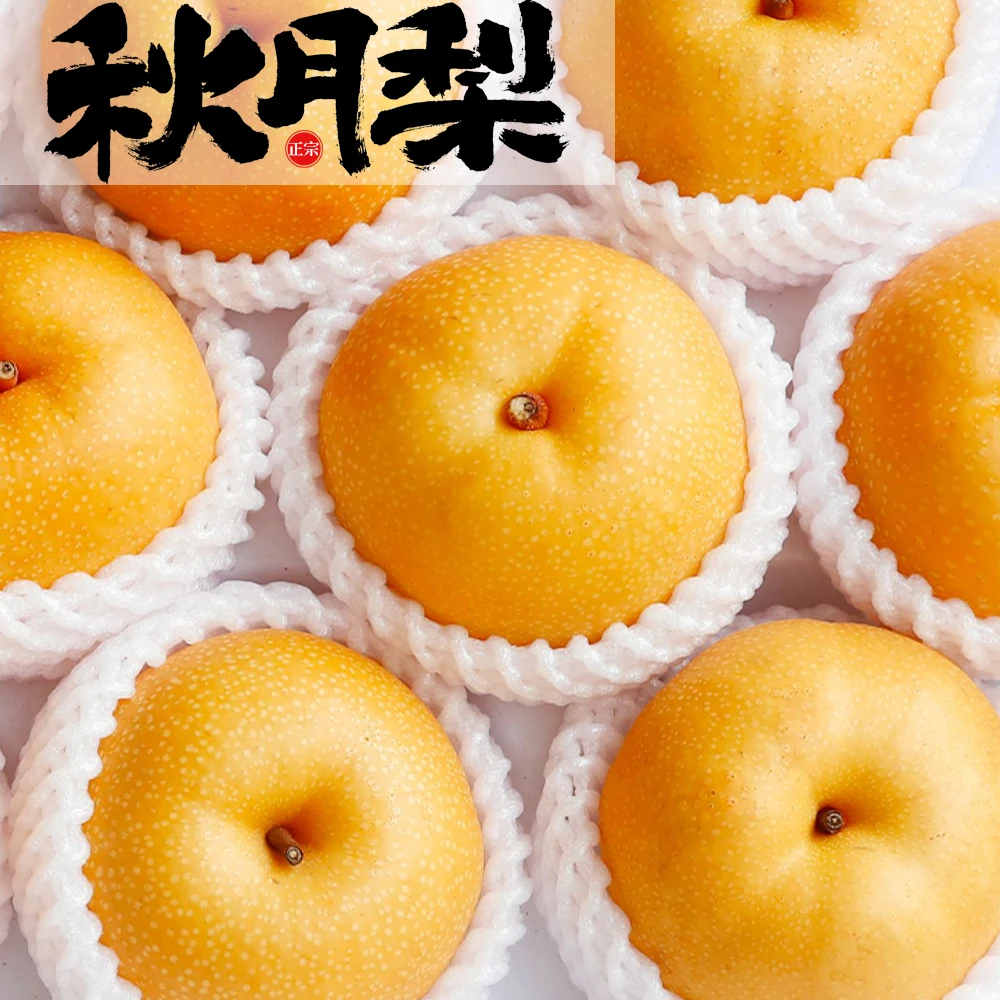 A6山东莱阳秋月梨 原产地发货 饱满多汁 清甜可口