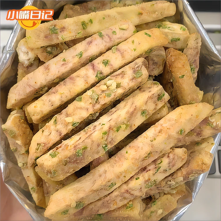 小嘴日记香脆可口看饿了！ 荔浦芋头条 六种口味办公解馋休闲零食