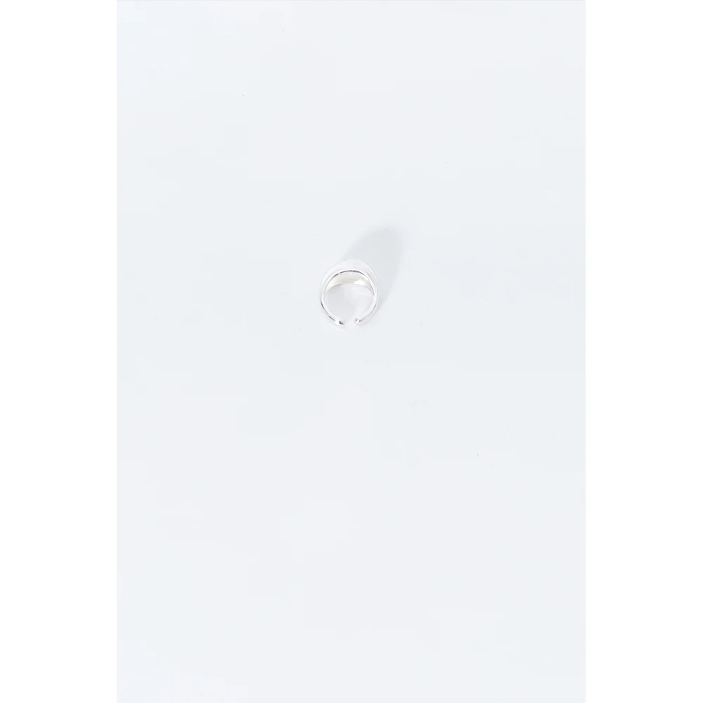 925银戒指 LIURUONAN 24JJ 925银简约大气开口戒戒指